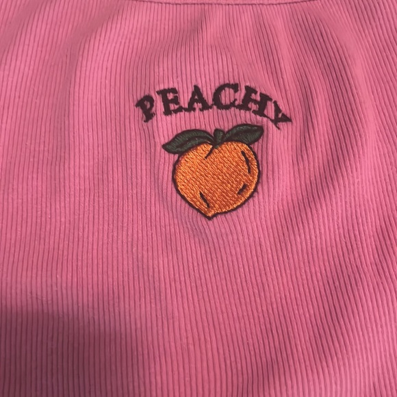 Topshop Peachy Tank Top in size US 4 - Picture 2 of 3
